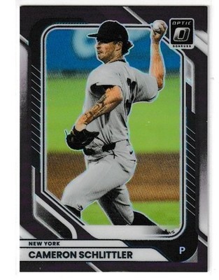 CAMERON SCHLITTLER 2026 PANINI DONRUSS OPTIC PURPLE PRIZM #/49. ONLY 49.