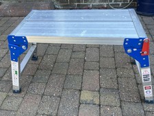 Excel Aluminium Folding Platform Work Bench 300mm x 700mm Heavy Duty