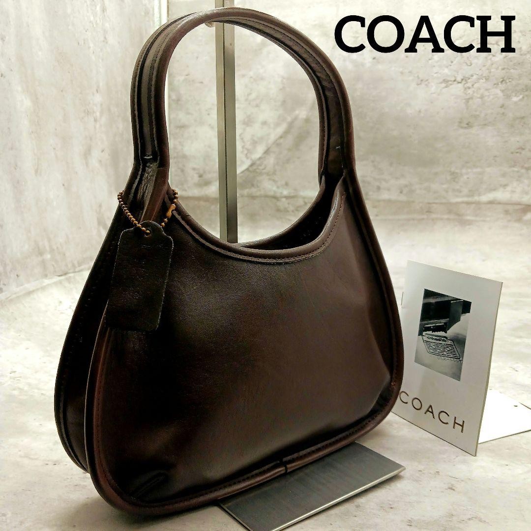 Old Coach Ergo Shoulder Bag 9027 Leather Brown