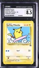2001 Pokemon Black Star Promos Surfing Pikachu Pokemon League #28 CGC 8.5