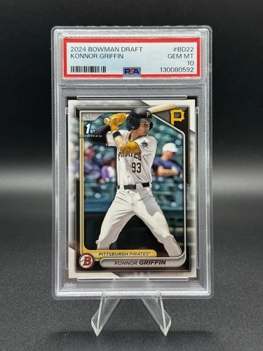 2024 Bowman Draft - Konnor Griffin 💎 PSA 10 💎 (RC) ⭐️⭐️#1 Prospect In MLB⭐️⭐️