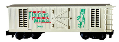 American Flyer Gilbert 24068 Planter's Peanut Christmas (red/green) boxcar