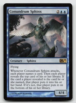 MP-01 Played Conundrum Sphinx 51 Magic 2011 (M11) R