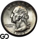 1941-D Washington Quarter, Outstanding Superb Gem BU++