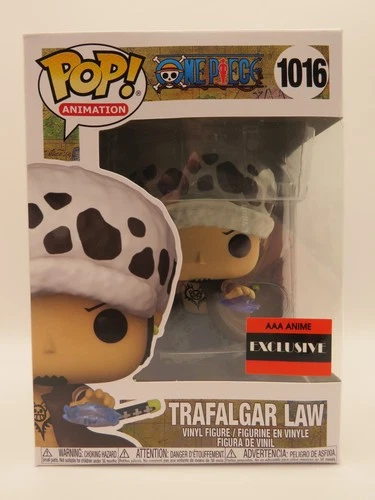TRAFALGAR LAW Funko Pop! 2021 One Piece AAA Anime Exclusive 1016 Vaulted NIB