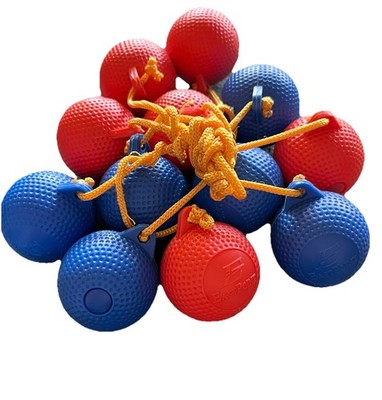 EastPoint Sports Ladder Throw Replacement Balls Set of 6. Look New Red and Blue