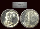 1942-D Mercury Dime graded PCGS MS64FB in Rattler holder!