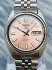 Seiko 5 Automatic 7009 Vintage Men's Watch | Selmon Sunburst Dial Japan made