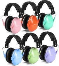 Kids Ear Protection Earmuffs 6 Pack Noise Cancelling Headphones for Kids 27dB...