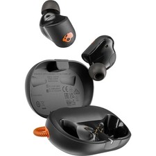 Skullcandy Sesh ANC Noise-Canceling True Wireless Earbuds Black/Orange S2SAWS749