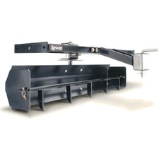 Sleeve Hitch Scraper Box Scrape Level Impacted Soil Square Steel Tubing Frame