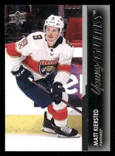 2021-22 Upper Deck #244 Matt Kiersted Young Guns RC