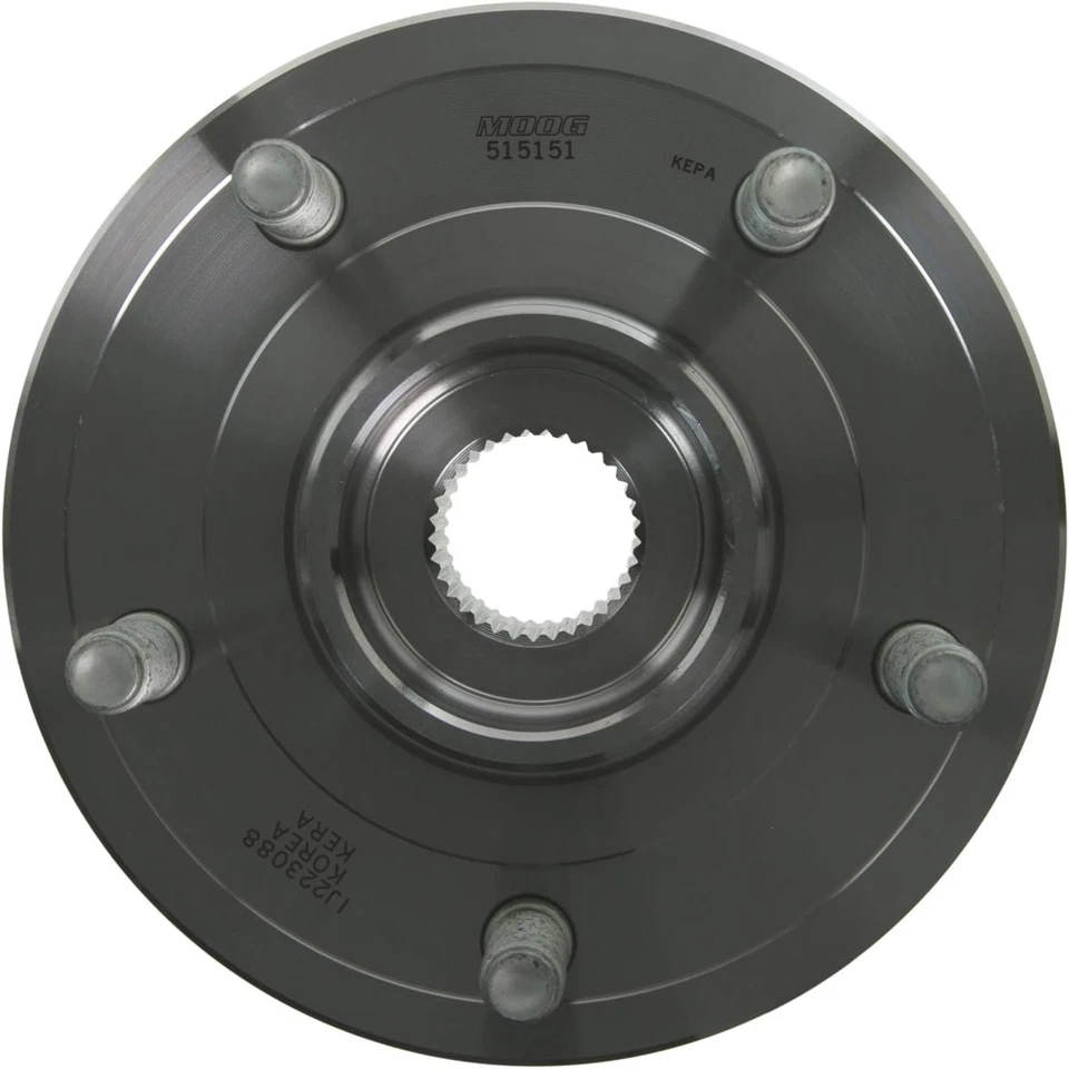 Conjunto de buje de cojinete de rueda delantera MOOG de 2 piezas para Dodge Ram 1500 2012 2013 2014-2018 Foto 2 de 4