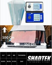 UK LEGAL 80% RED CHAMELEON WINDOW TINT, 100cm X 150cm Windscreen/Windshield.