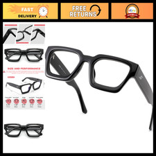 Blue Light Blocking Glasses for Men  Women - Stylish Metal Round Frame