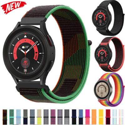 Nylon Loop for Huami Amazfit GTS 4 3 2 2e Mini GTR 4 3 42/47mm Sport Band Strap