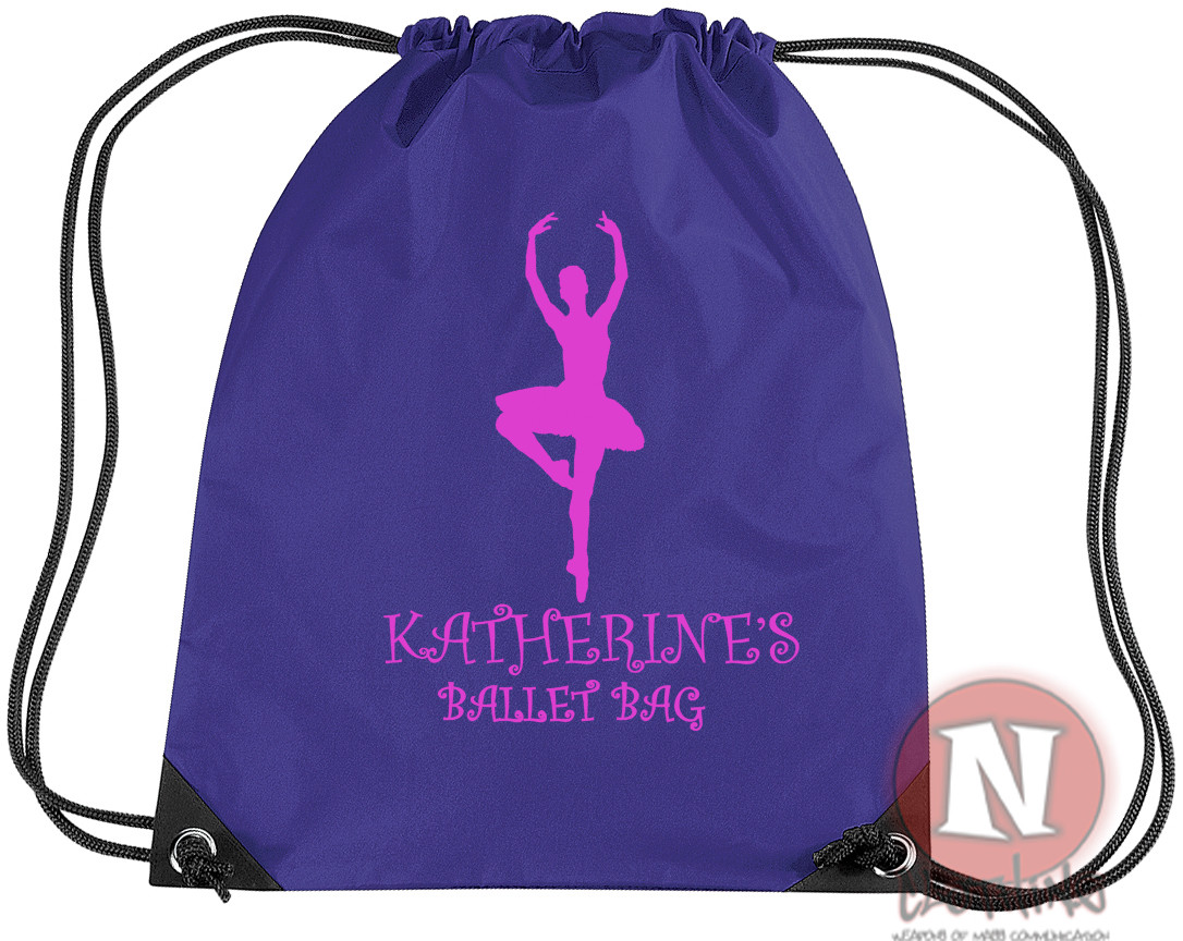 Bailarina Cordón Bolsa Danza Escuela Zapatillas Ballet Bailarina Baile Gimnasio