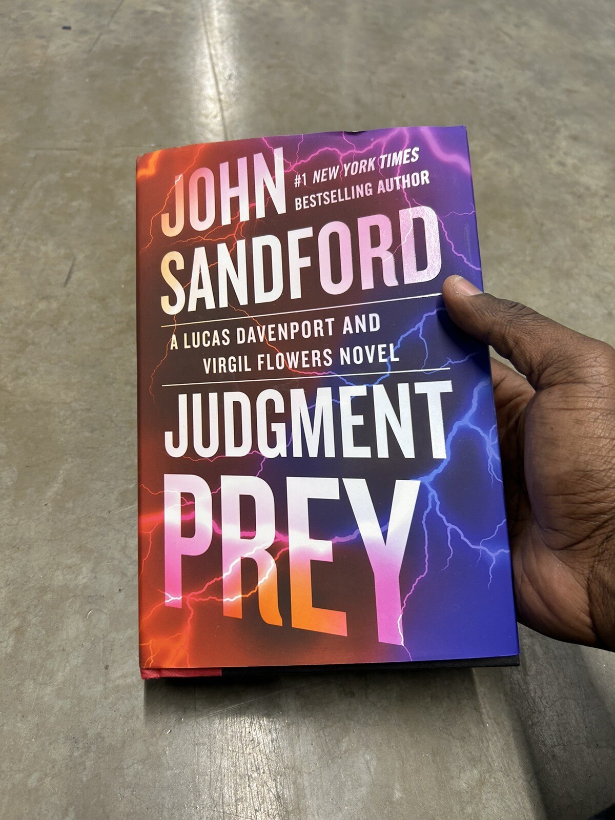 Judgment Prey by John Sandford (2023, 1st HC DJ) Lucas Davenport Virgil