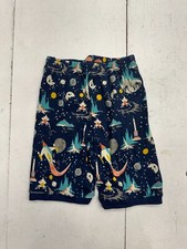Family Feelings Blue Space Print Elastic Waist Pajama Shorts Boys Size 6