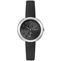 Furla Uhr Cosy Smallseconds Schwarzes Zifferblatt Quarz 34MM WW00013001L1 Damen