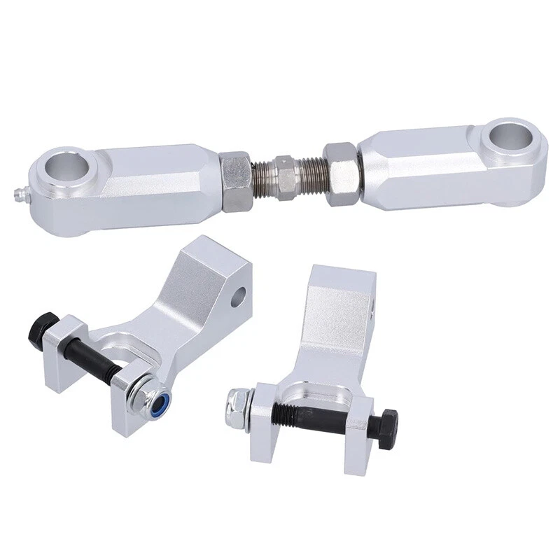 ATV Front & Rear Lowering Kit Silver Fit for Yamaha Raptor 660 660R 700 700R 350 - Image 3 of 4