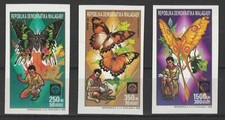 Madagaskar, Schmetterlinge, 1988, postfr.
