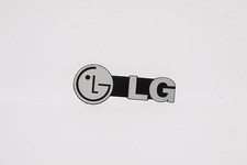 For Replacement LG Logo Silver Emblem Badge 37mm 1-7/16" x 15mm 5/8" 
