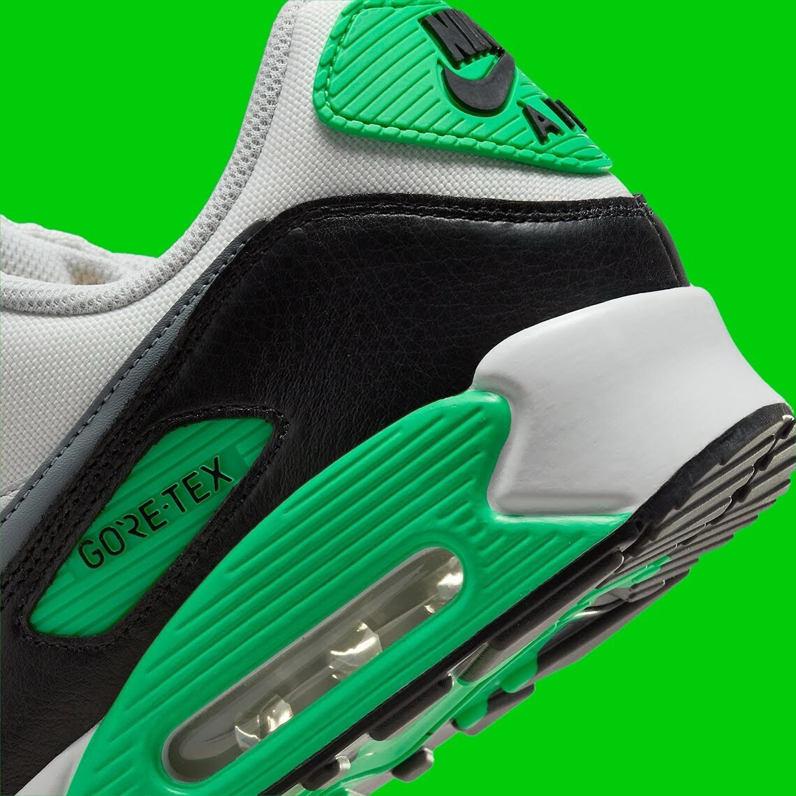 Nike Air Max GORE-TEX ホワイト/グリーン スニーカー Nike Air Max 90 GTX Gore-Tex White/Green Casual Shoes Mens