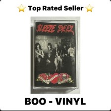 Sleeze Beez - Screwed Blued  Tattooed - Cassette Tape Hard Rock EX / EX