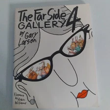 The Far Side Gallery 4 by Gary Larson 1993 Paperback Forward By Robin Williams 