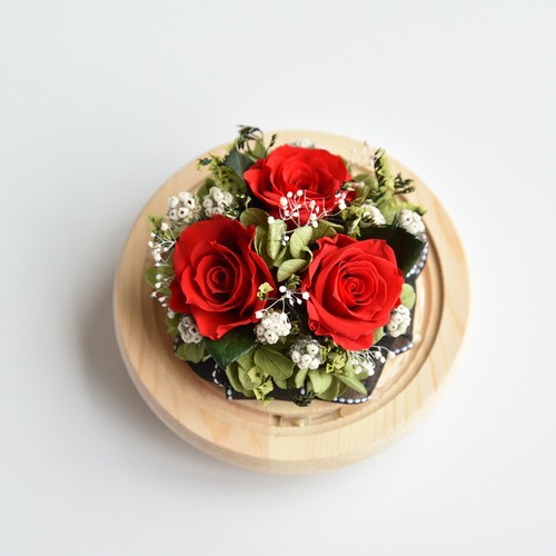 Creative Rose Flower LED Light Valentine's Day Gifts Romantic Glass ...