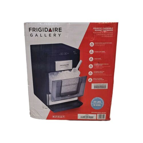 Frigidaire Gallery 33LBS Crunchy Chewable Nugget Ice Maker BLUE NEW Box Damage