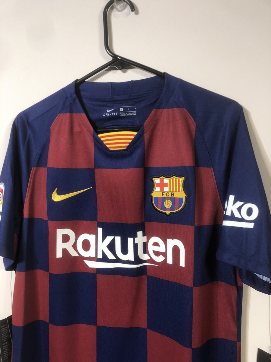Suarez #9 Barcelona Medium 2019/20 Home Football Shirt