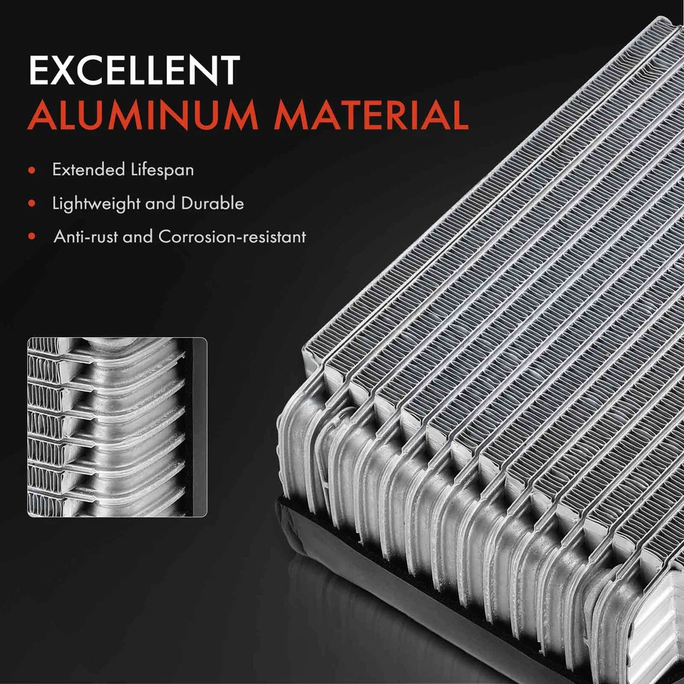 Núcleo evaporador de aire acondicionado trasero para Ford Windstar 1997-1998 V6 3,0 L 3,8 L placa y aleta Foto 3 de 4