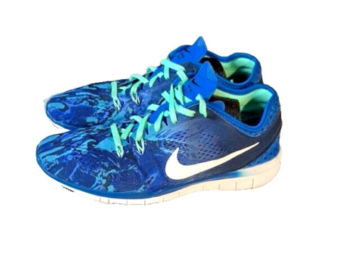 Nike Womens Free 5.0 TR Fit 5 PRT 704695-403 Blue… - image 1