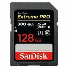 SanDisk SDXC UHS-II Memory Card Class 10 128GB From Japan New