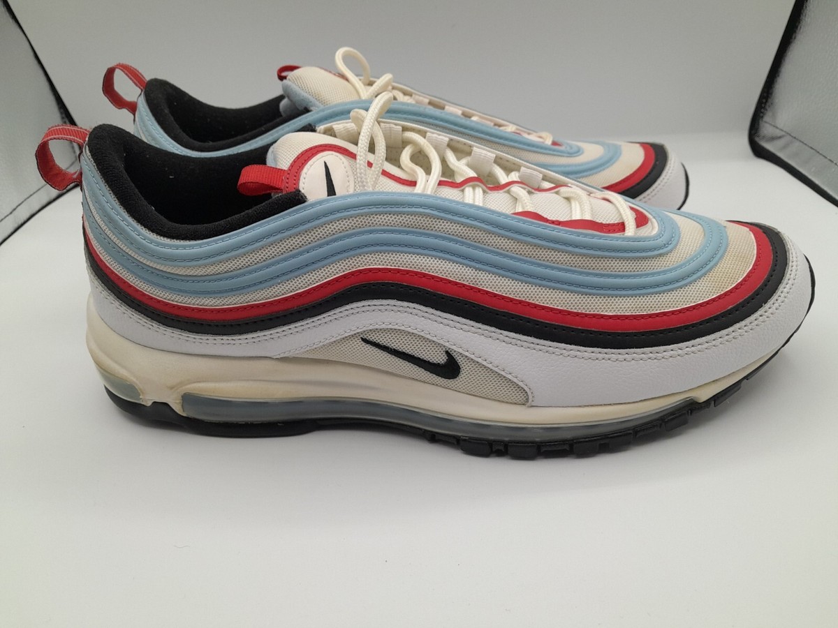Red Light Blue Nike Air 97 Gundam Size 10 Nike Air Max 97 Gundam
