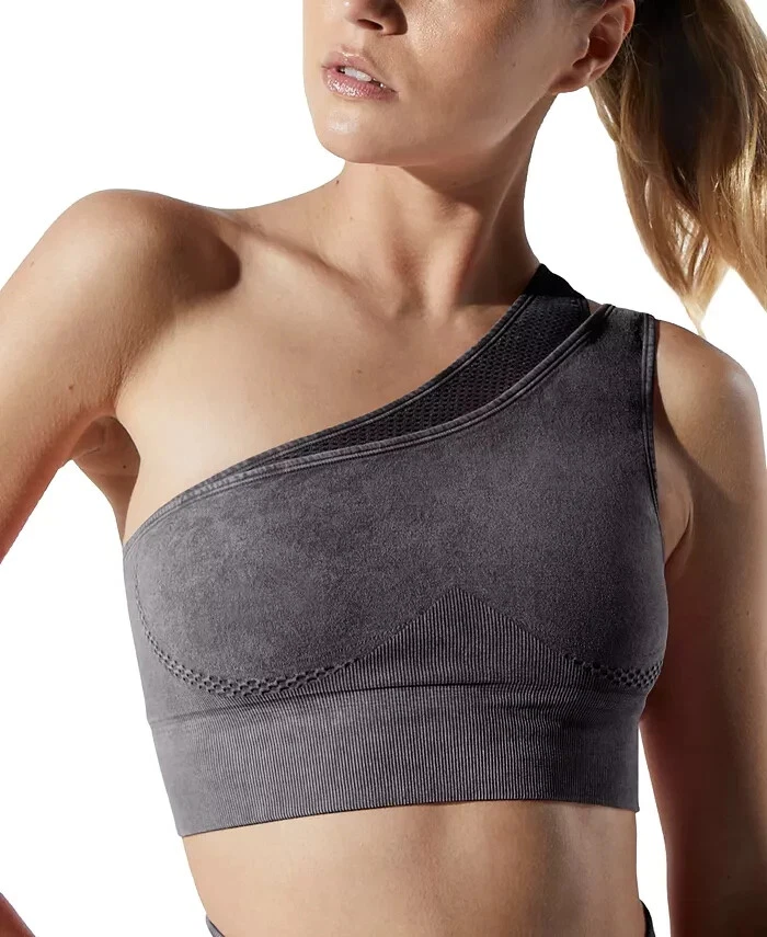 AVOCADO Women s Mercury Sports Bra Charcoal Black XS S Free