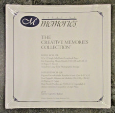 Creative Memories Original 12x12 Single Side Ruled Scrapbook Pages 5 RCM-12R N