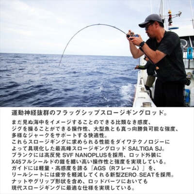 Daiwa Offshore Rod Saltiga SJ 61B-3/W (Baitcasting 1 Piece) | eBay