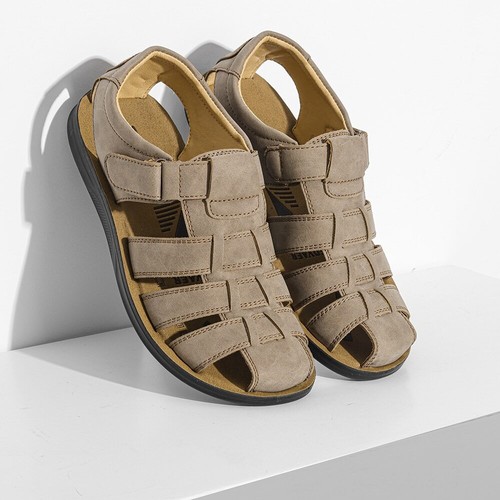 2023 Nuevas Sandalias de Moda Verano Para hombres Zapatos de Playa Informales Transpirables - Imagen 23 de 28