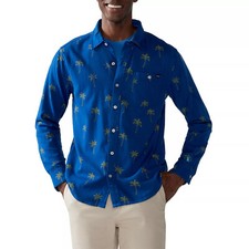 CHUBBIES MEN'S THE BE GLAD WEAR PLAID CLASSIC FLANNEL BUTTON SHIRT MEDIUM