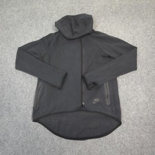 Nike Jumper Womens XSMALL Black Tech Fleece Long Sleeve Hooded Winter Size XS