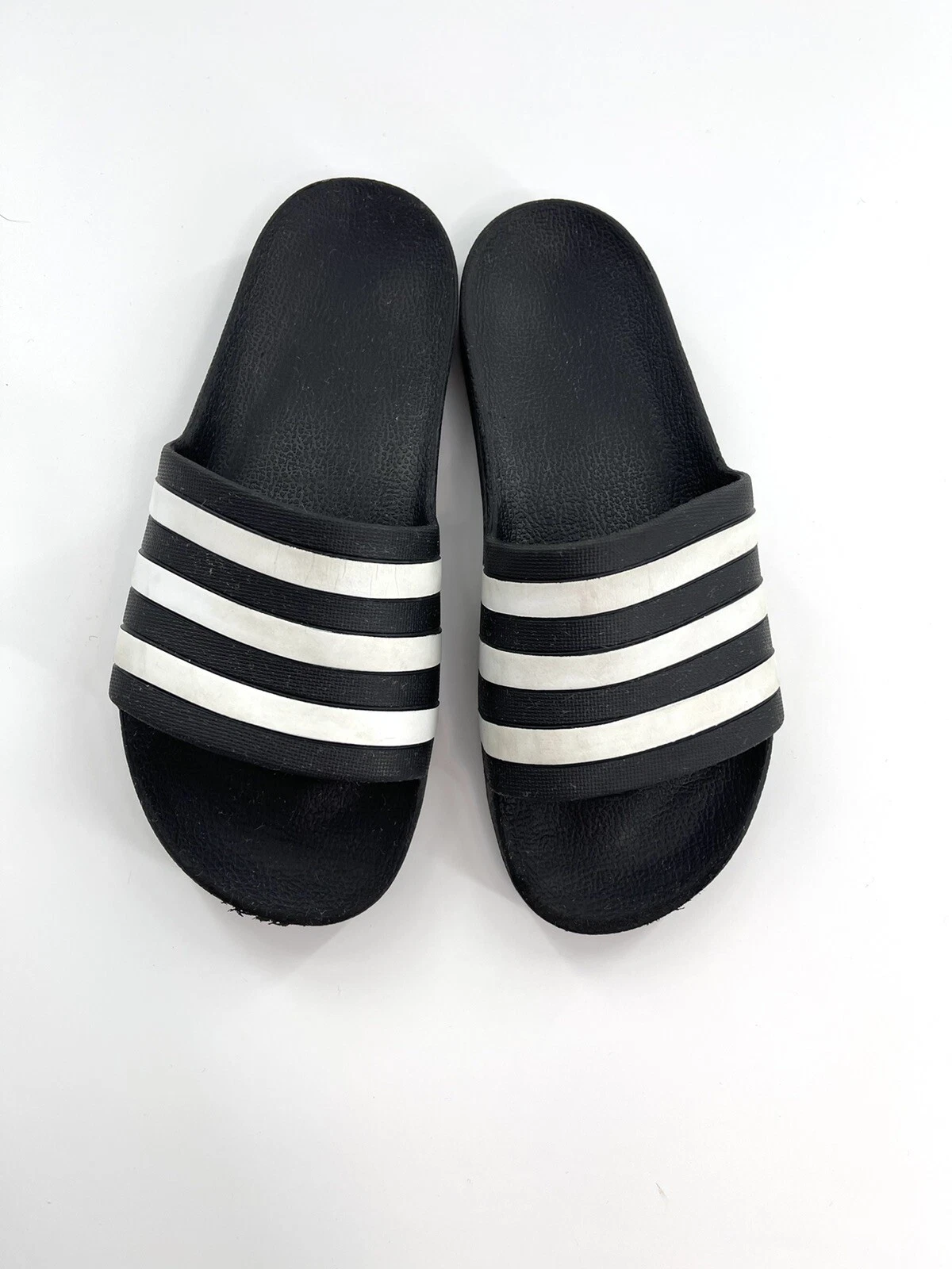 slide uomo Adidas bianco e nero taglia 8