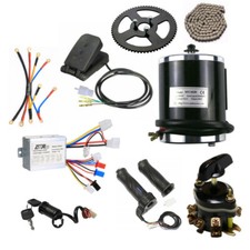 36V 500W Brush Electric Motor kit Controller for ATV Bicycle Scooter Quad MX350