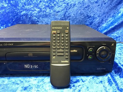 Lecteur Laserdisc Pioneer CLD-S310F – À Réparer Ou Pour Pièces Détachées