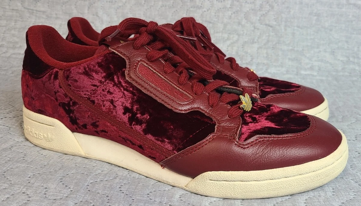 Adidas Continental 80 Velvet Pack Burgundy 2019 Men s Size 10 Shoes