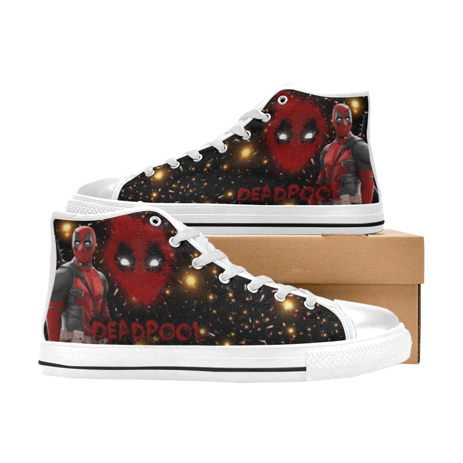 Deadpool High Top Shoes Sneakers