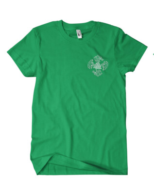 Odinson T-Shirt Grün Vikings Thor Valhalla Hugin Munin asgard Ragnar