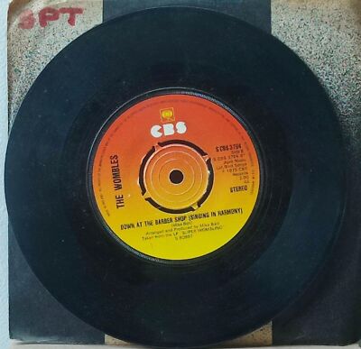 Down At The Barber Shop/Lets Womble To The Party Tonight, The Wombles Single 7 